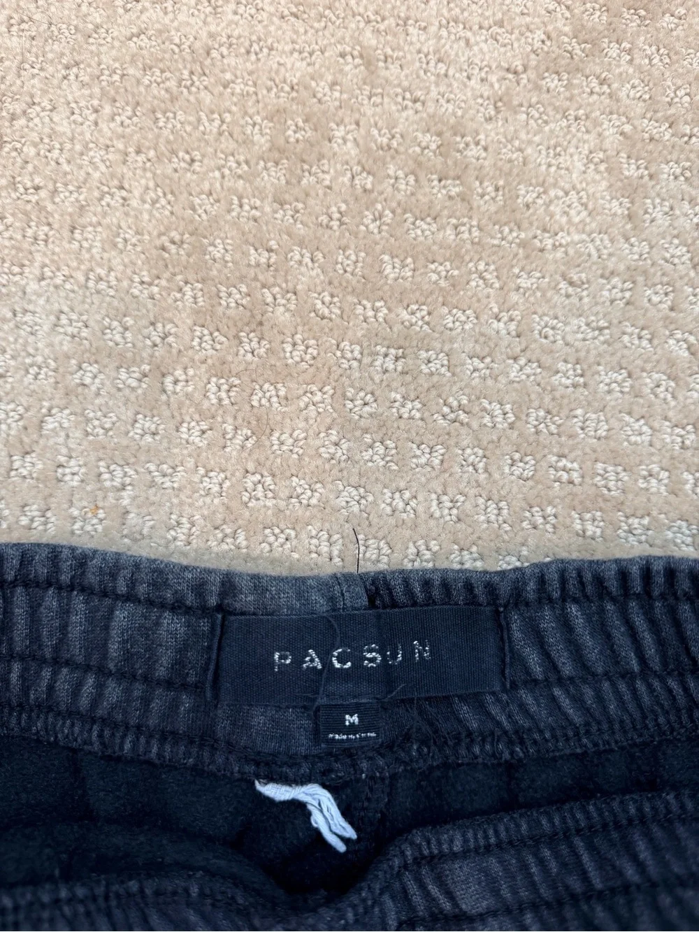 PacSun Black Elastic Waist Sweatpants